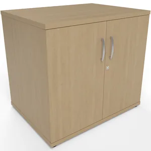 Impulse Desk High Lockable Office Cupboard in 13 Finishes