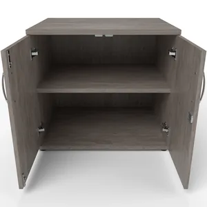 Impulse Desk High Lockable Office Cupboard in 13 Finishes