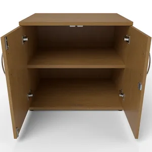Impulse Desk High Lockable Office Cupboard in 13 Finishes