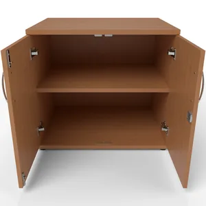 Impulse Desk High Lockable Office Cupboard in 13 Finishes