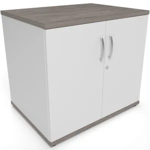 Impulse Desk High Lockable Office Cupboard in 13 Finishes