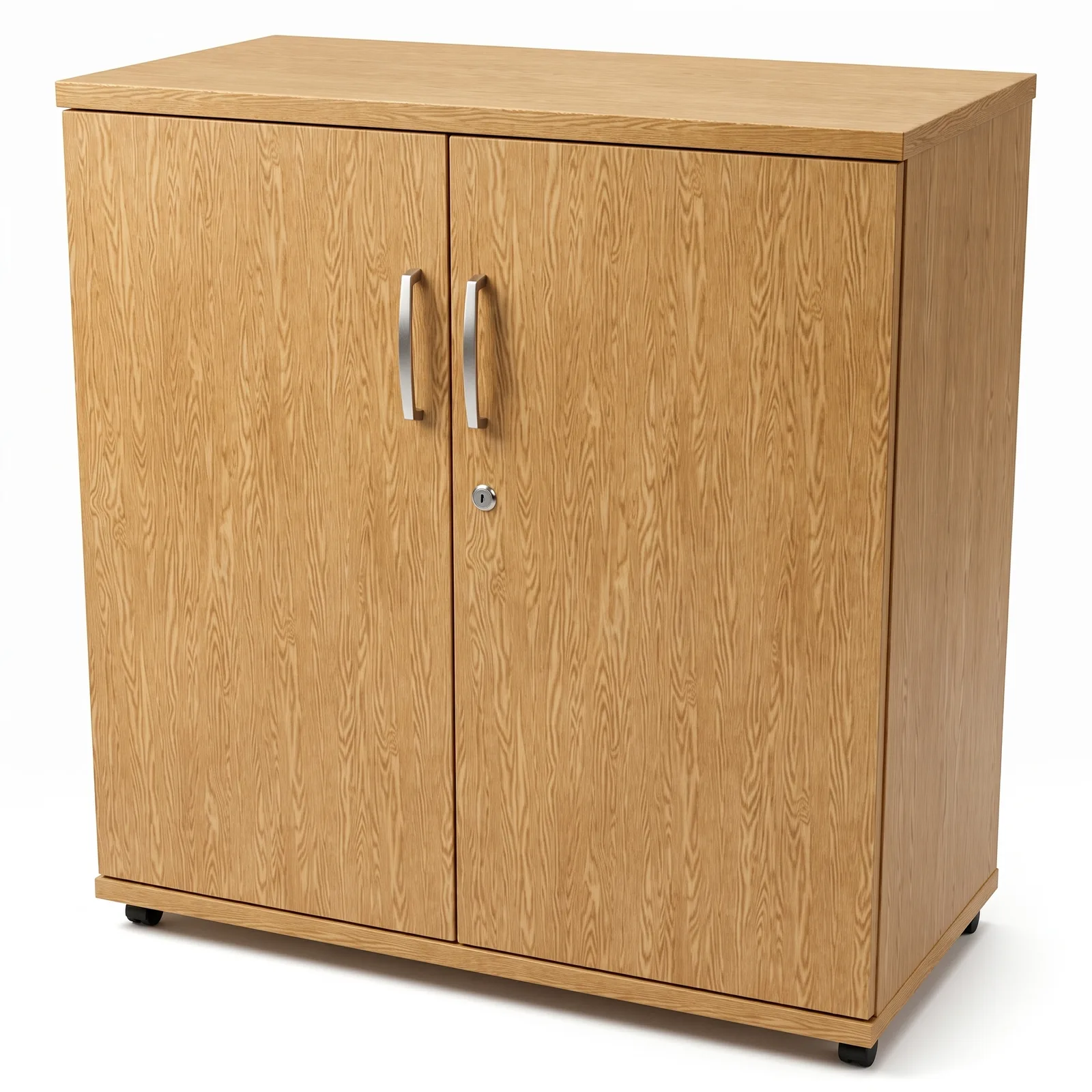 Impulse Lockable Office Storage Cupboard in Four Heights