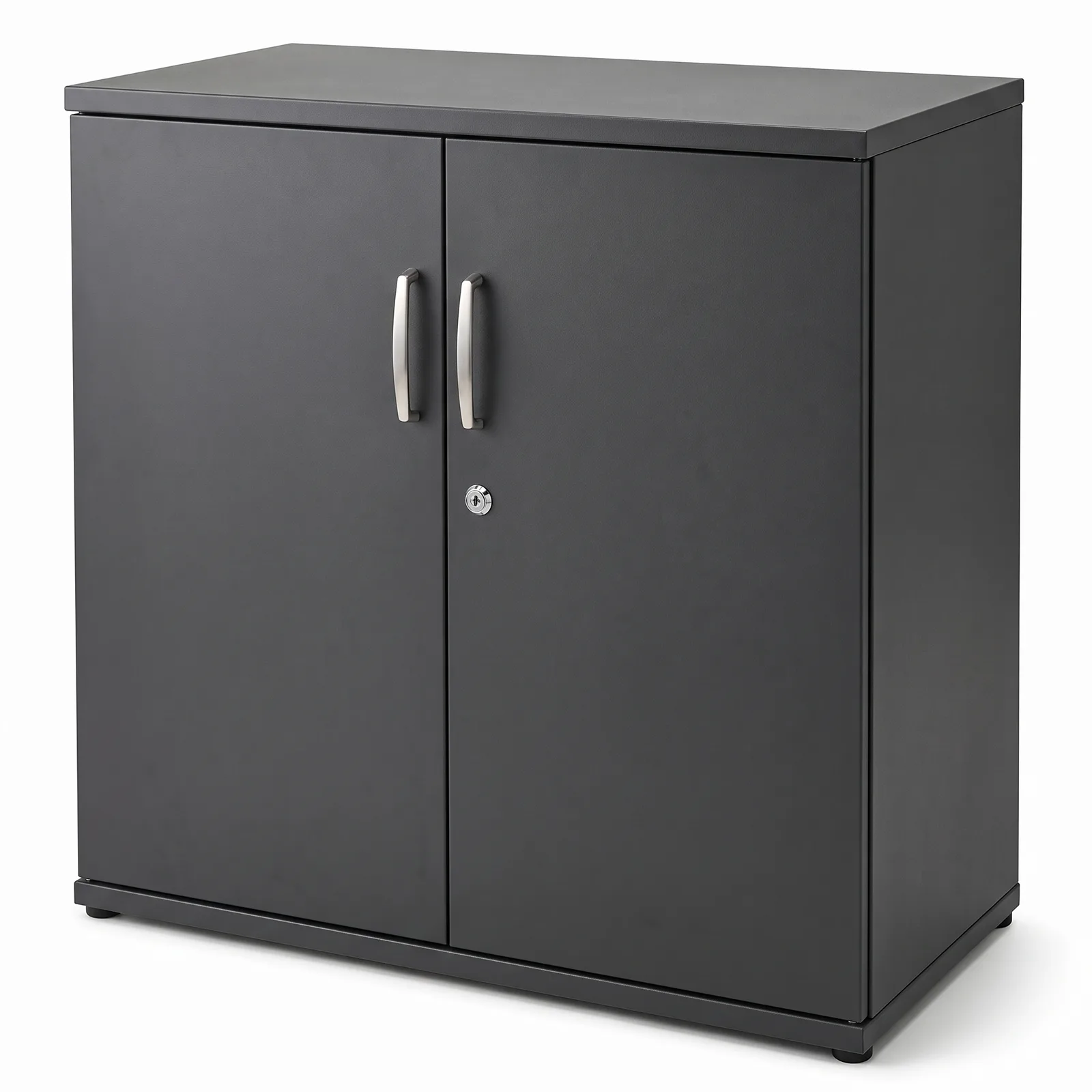Impulse Lockable Office Storage Cupboard in Four Heights