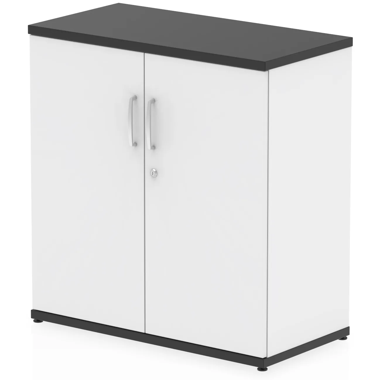 Impulse Lockable Office Storage Cupboard in Four Heights