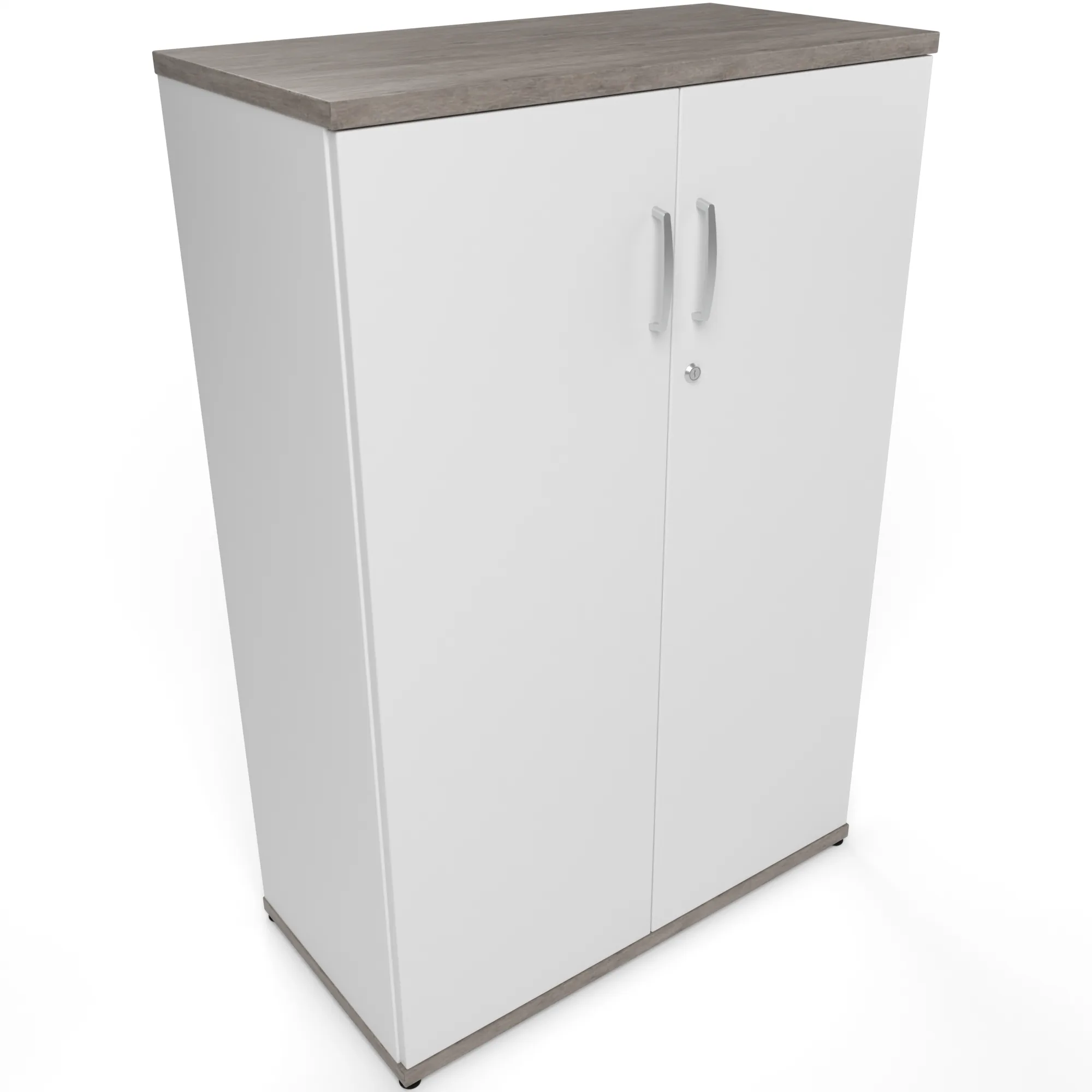 Impulse Lockable Office Storage Cupboard in Four Heights