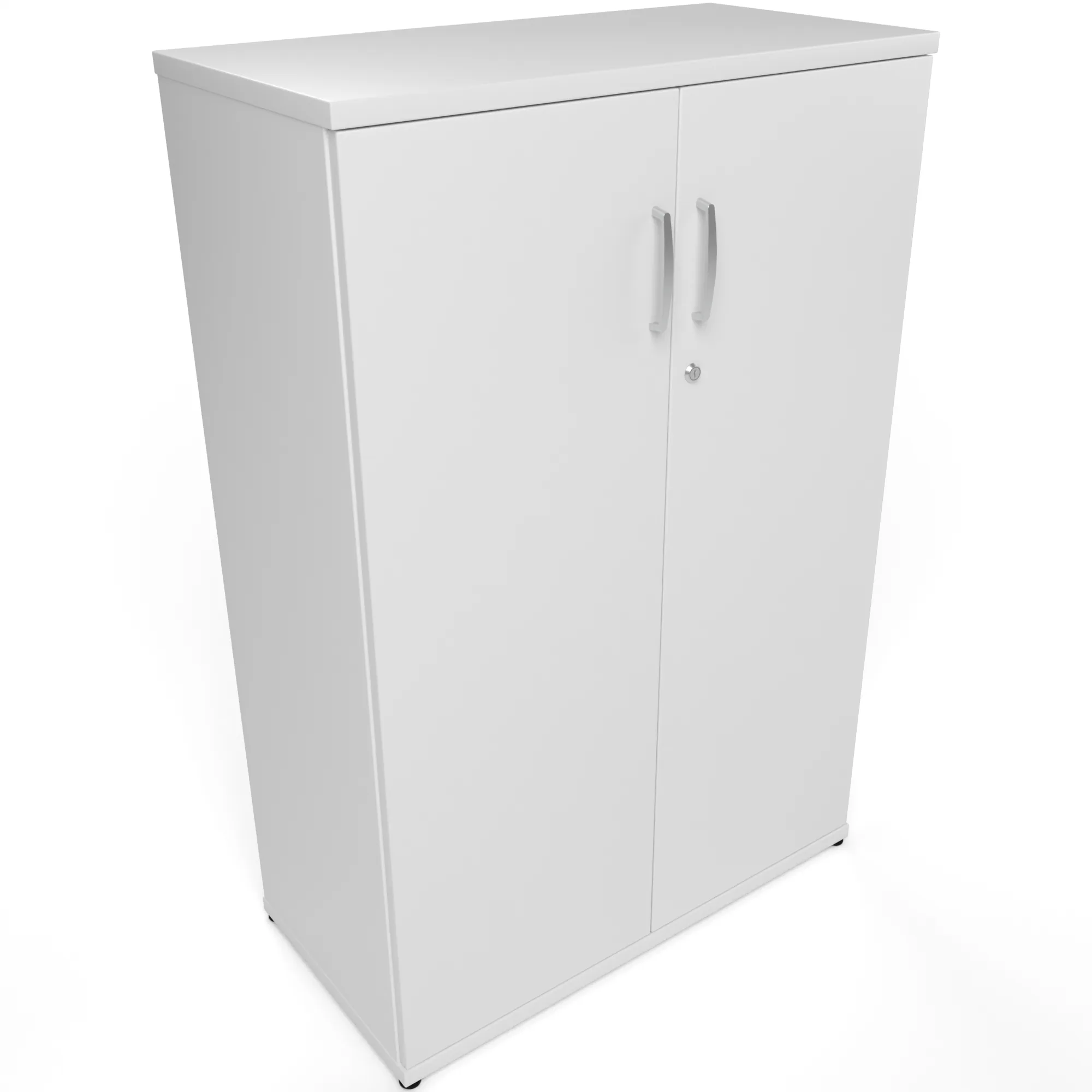 Impulse Lockable Office Storage Cupboard in Four Heights