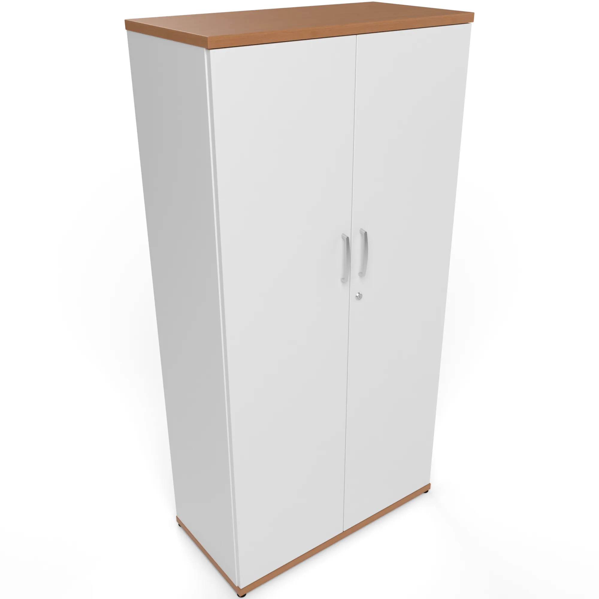Impulse Lockable Office Storage Cupboard in Four Heights