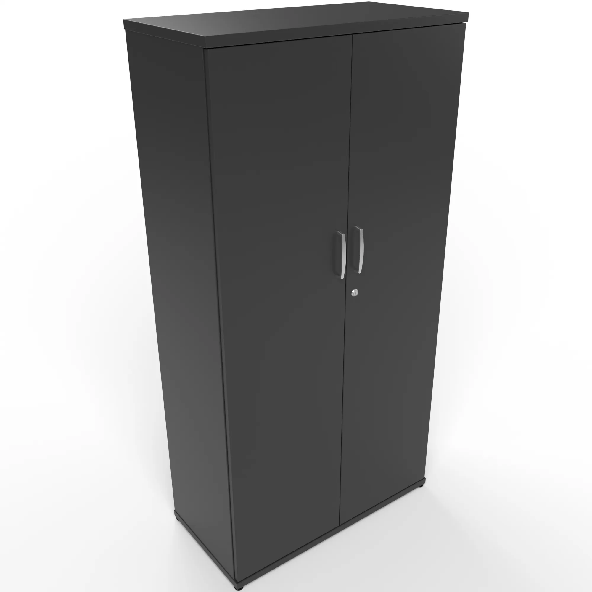 Impulse Lockable Office Storage Cupboard in Four Heights