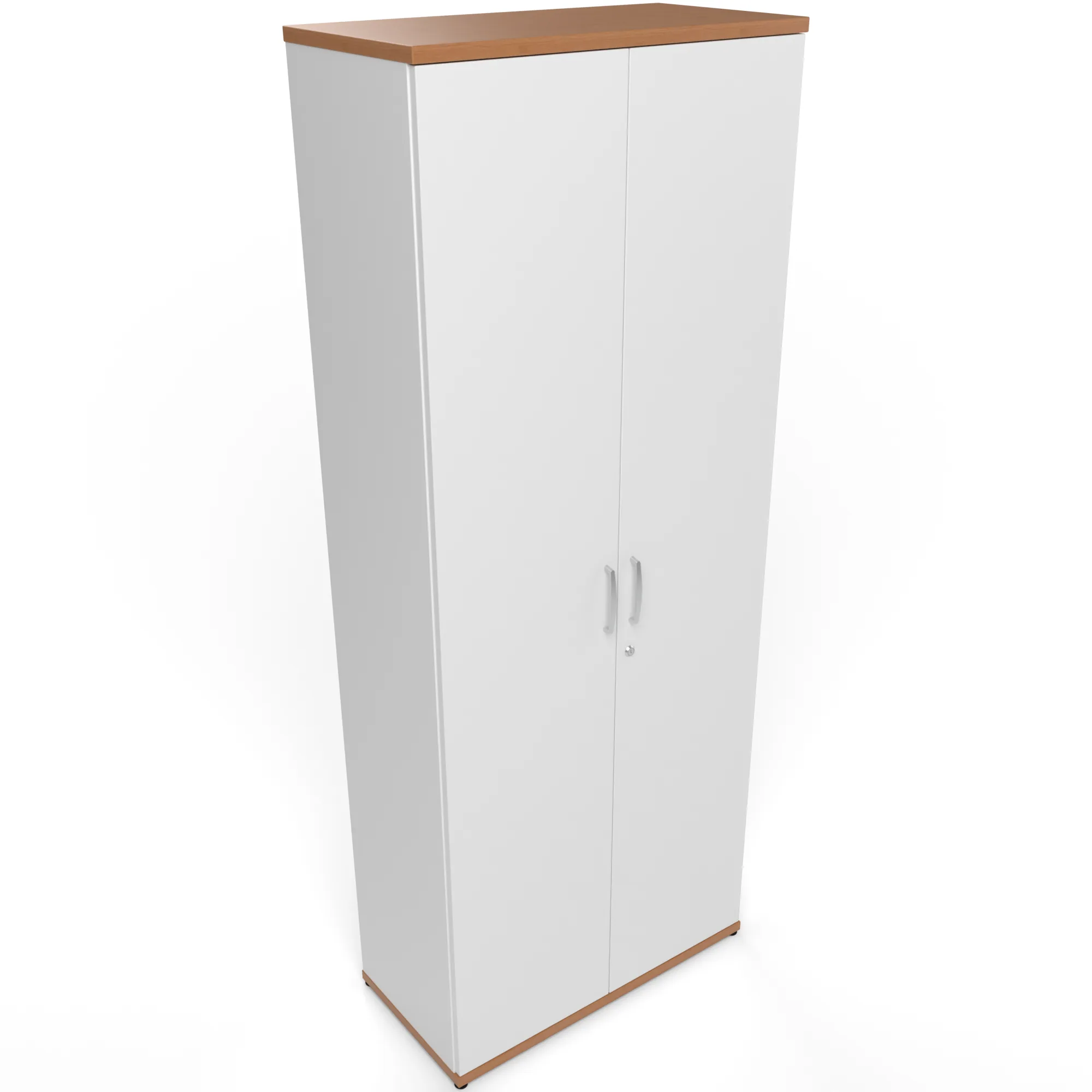 Impulse Lockable Office Storage Cupboard in Four Heights