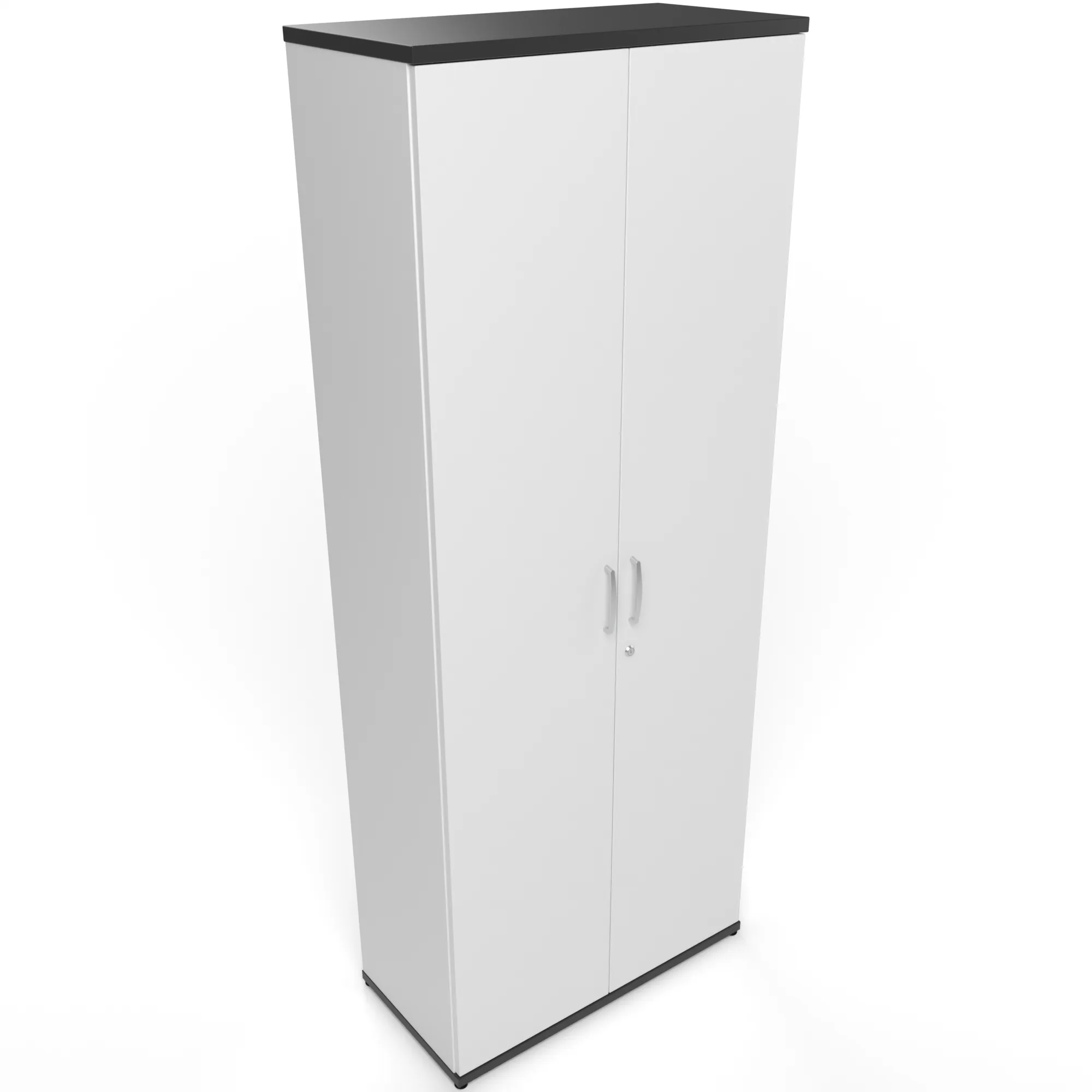 Impulse Lockable Office Storage Cupboard in Four Heights