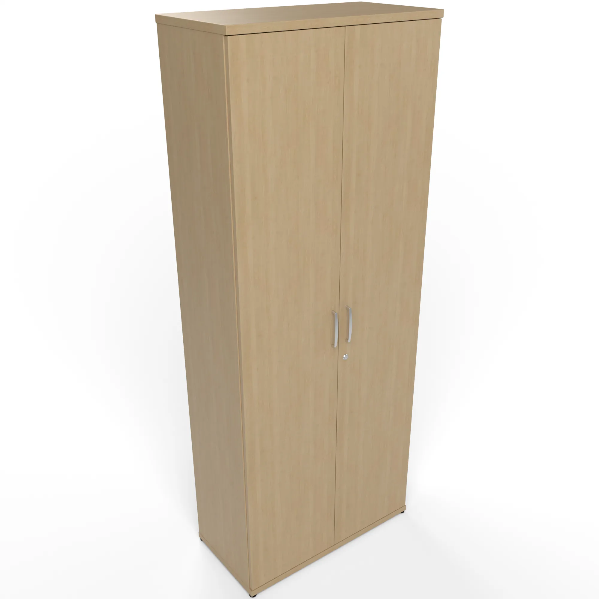 Impulse Lockable Office Storage Cupboard in Four Heights