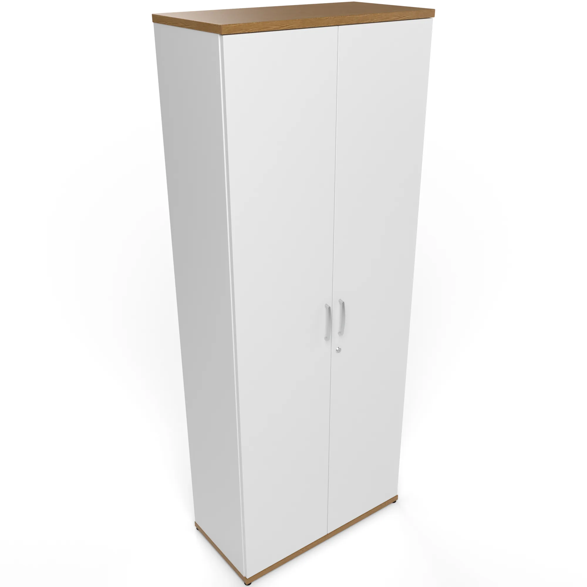 Impulse Lockable Office Storage Cupboard in Four Heights