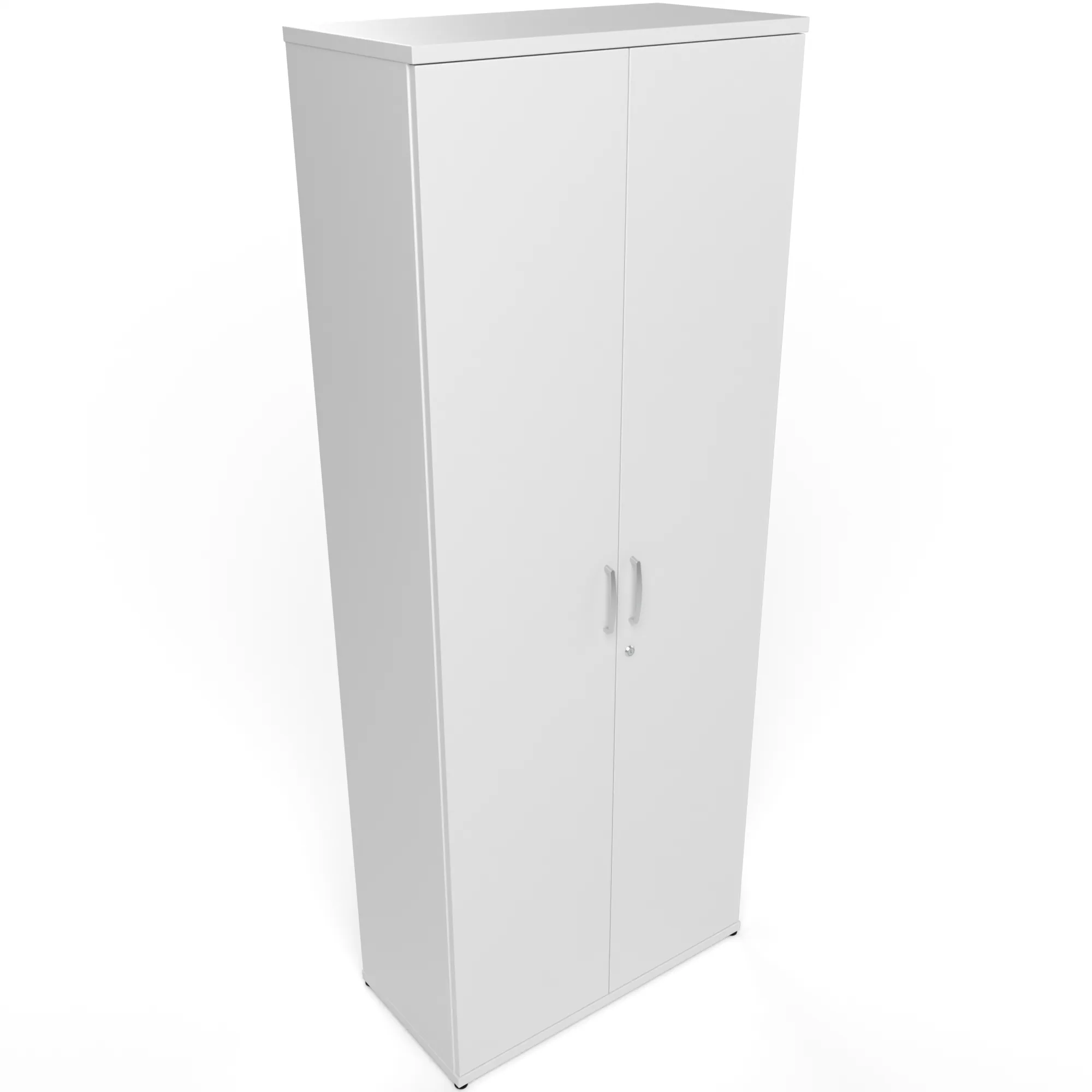 Impulse Lockable Office Storage Cupboard in Four Heights