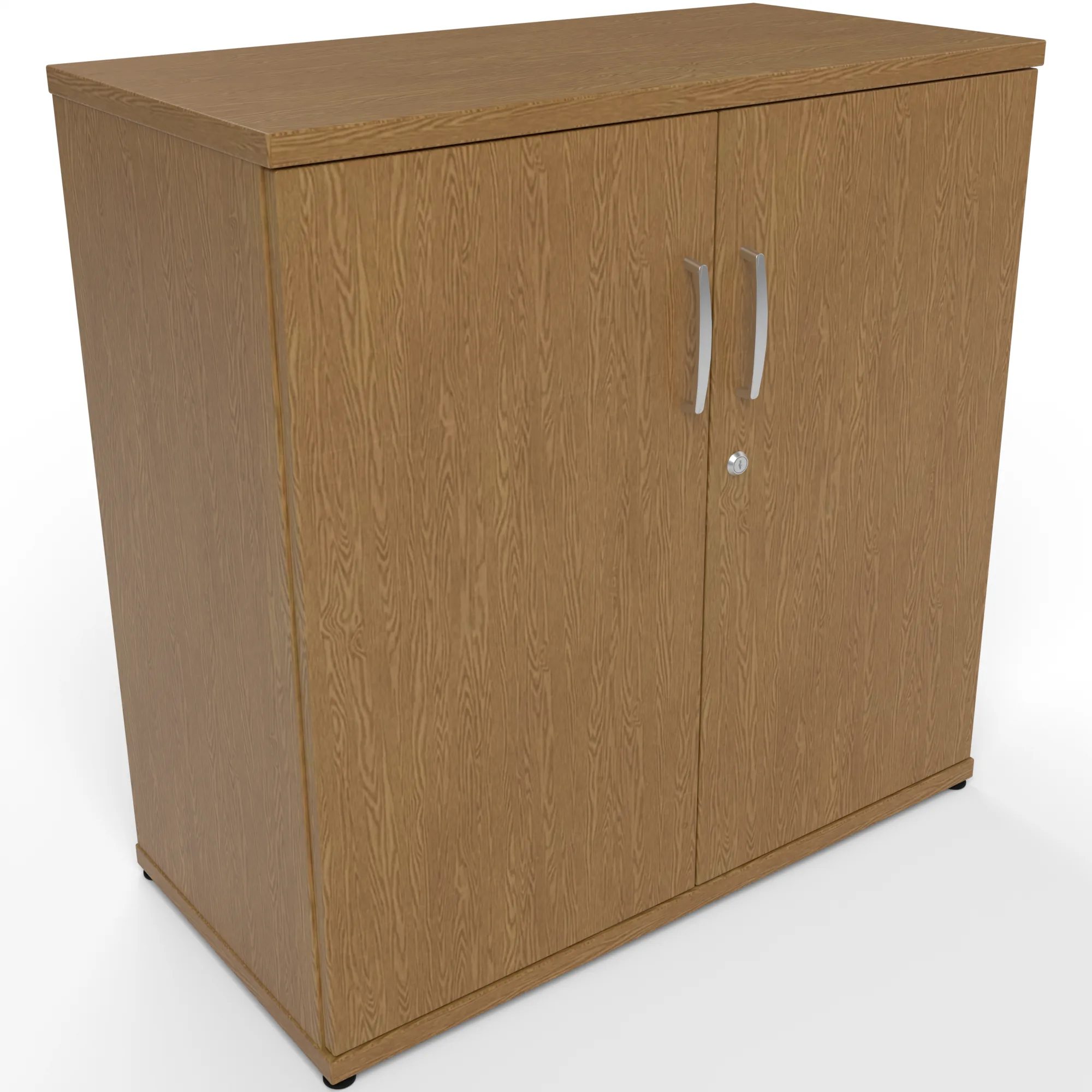 Impulse Lockable Office Storage Cupboard in Four Heights