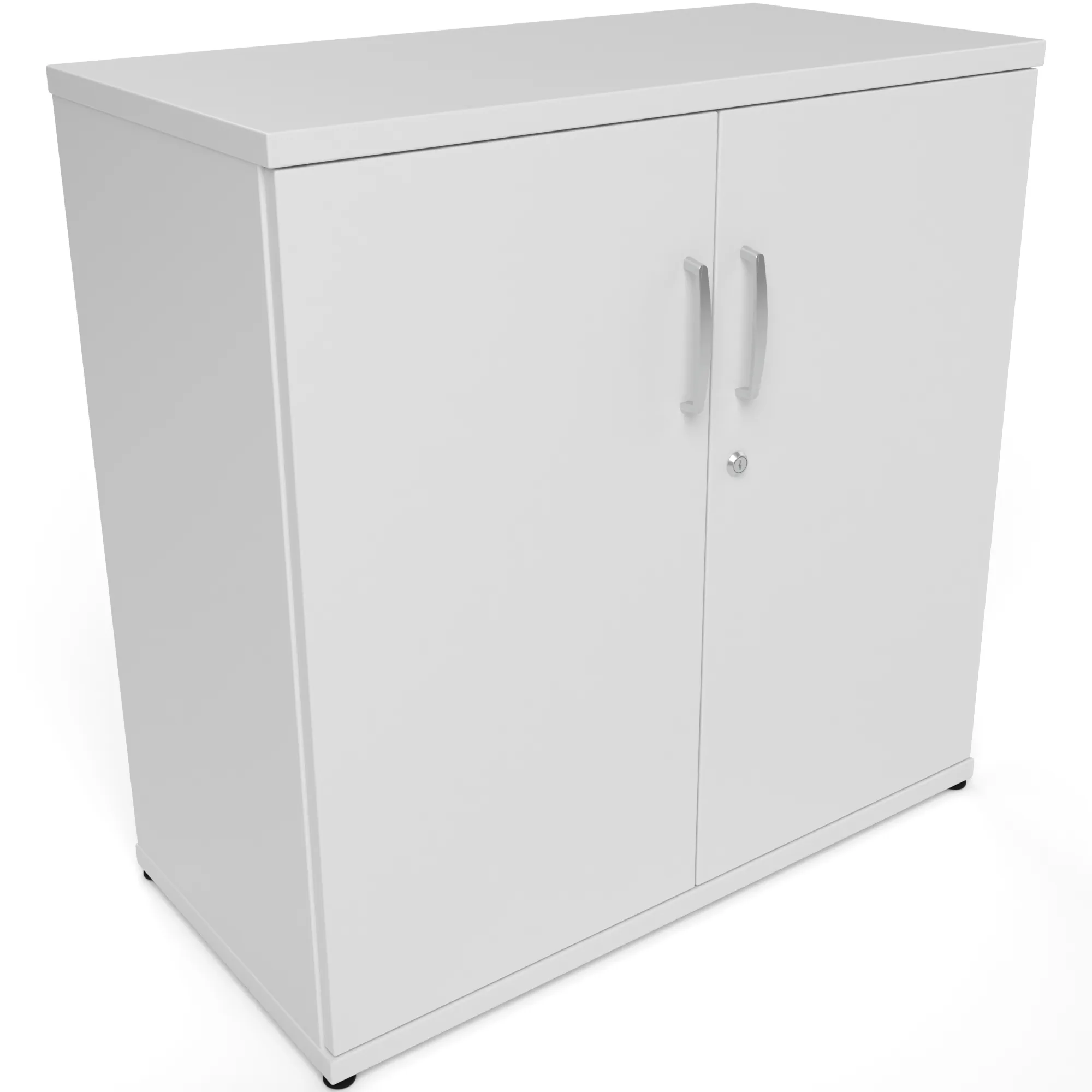Impulse Lockable Office Storage Cupboard in Four Heights