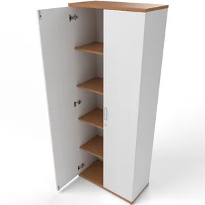 Impulse Lockable Office Storage Cupboard in Four Heights