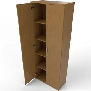 Impulse Lockable Office Storage Cupboard in Four Heights