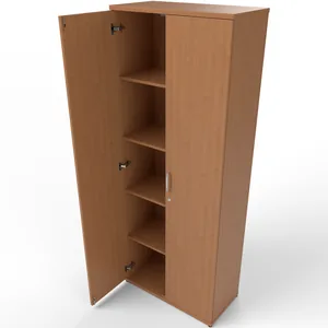Impulse Lockable Office Storage Cupboard in Four Heights