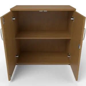 Impulse Lockable Office Storage Cupboard in Four Heights