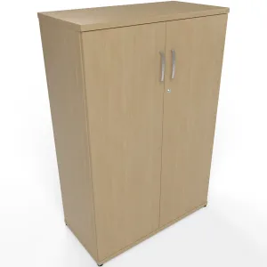 Impulse Lockable Office Storage Cupboard in Four Heights