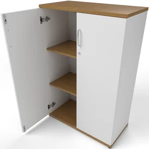 Impulse Lockable Office Storage Cupboard in Four Heights