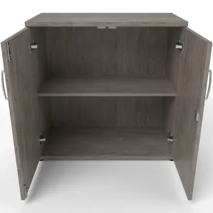 Impulse Lockable Office Storage Cupboard in Four Heights