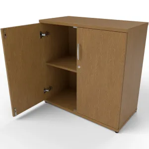 Impulse Lockable Office Storage Cupboard in Four Heights