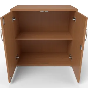 Impulse Lockable Office Storage Cupboard in Four Heights