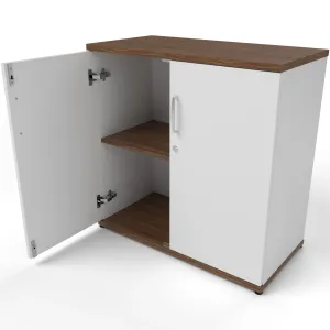 Impulse Lockable Office Storage Cupboard in Four Heights
