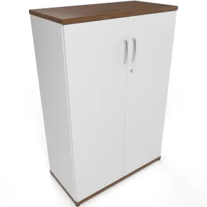 Impulse Lockable Office Storage Cupboard in Four Heights