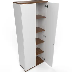 Impulse Lockable Office Storage Cupboard in Four Heights