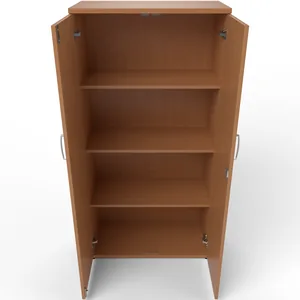 Impulse Lockable Office Storage Cupboard in Four Heights
