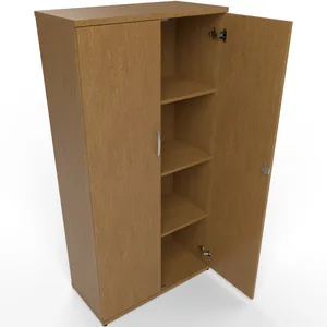Impulse Lockable Office Storage Cupboard in Four Heights