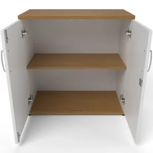 Impulse Lockable Office Storage Cupboard in Four Heights