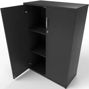 Impulse Lockable Office Storage Cupboard in Four Heights