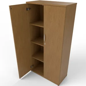 Impulse Lockable Office Storage Cupboard in Four Heights