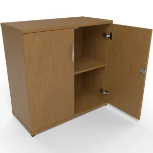 Impulse Lockable Office Storage Cupboard in Four Heights