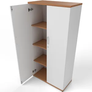 Impulse Lockable Office Storage Cupboard in Four Heights