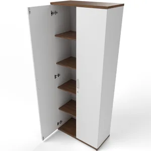 Impulse Lockable Office Storage Cupboard in Four Heights
