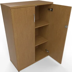 Impulse Lockable Office Storage Cupboard in Four Heights