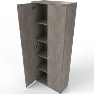 Impulse Lockable Office Storage Cupboard in Four Heights