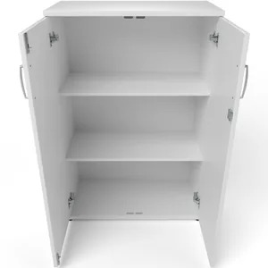 Impulse Lockable Office Storage Cupboard in Four Heights