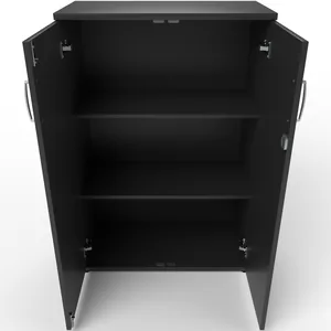 Impulse Lockable Office Storage Cupboard in Four Heights