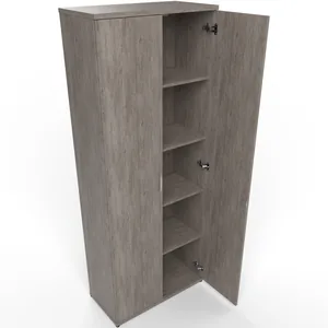 Impulse Lockable Office Storage Cupboard in Four Heights