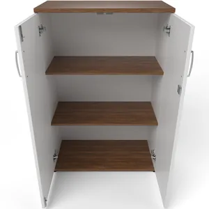 Impulse Lockable Office Storage Cupboard in Four Heights