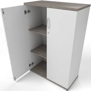 Impulse Lockable Office Storage Cupboard in Four Heights