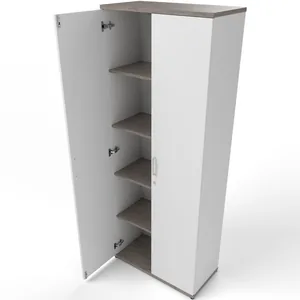 Impulse Lockable Office Storage Cupboard in Four Heights