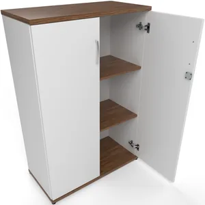 Impulse Lockable Office Storage Cupboard in Four Heights