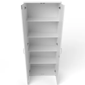 Impulse Lockable Office Storage Cupboard in Four Heights