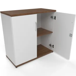 Impulse Lockable Office Storage Cupboard in Four Heights